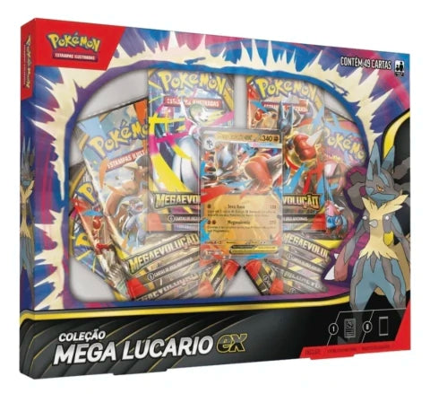 BOX MEGA LUCARIO EX (PT-BR)