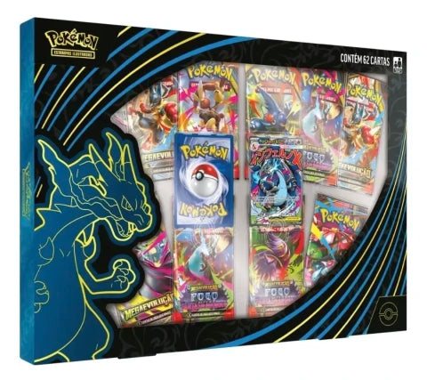 BOX MEGA CHARIZARD X EX (PT-BR)