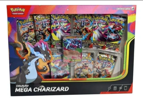 BOX MEGA CHARIZARD X (PT-BR)